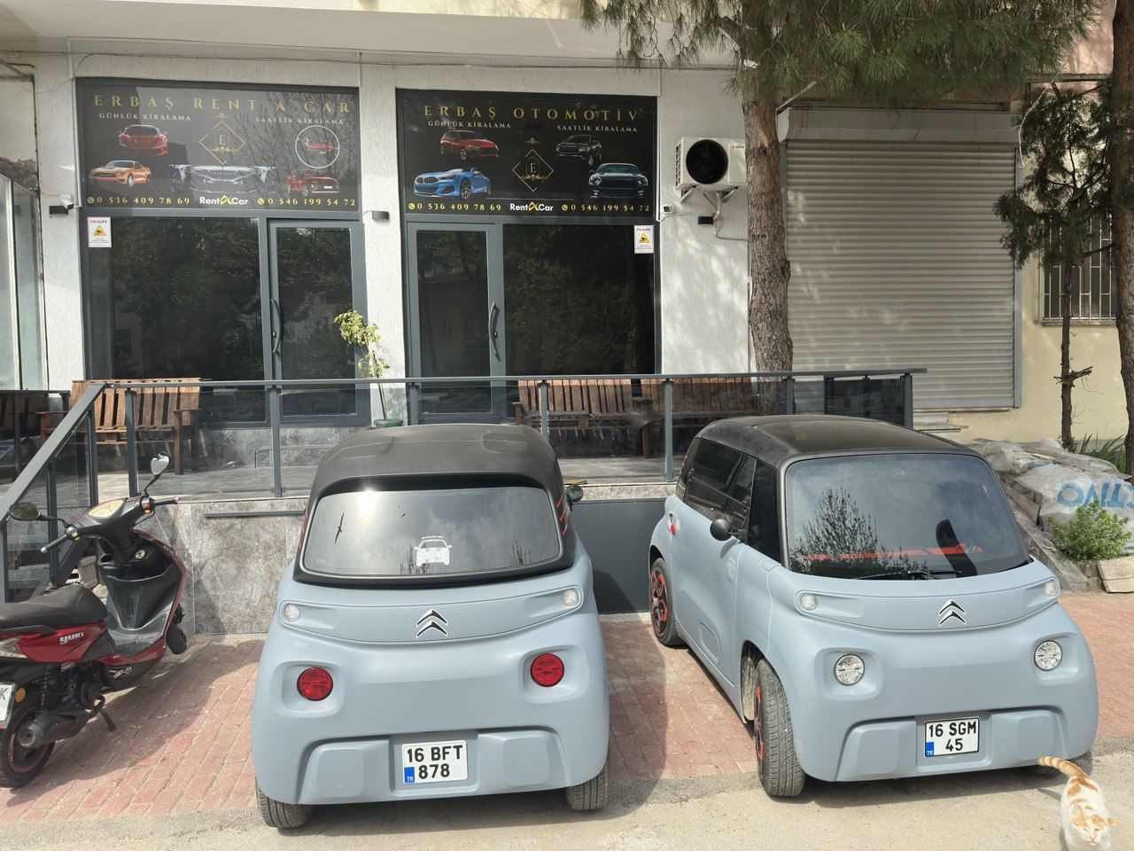 EcoRide Citroën Ami Elektrikli Araçlar Gemlik